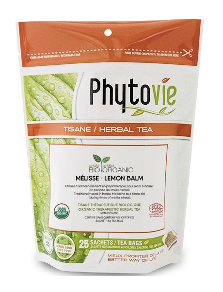 Tisane Mélisse - Sommeil et stress - Phytovie